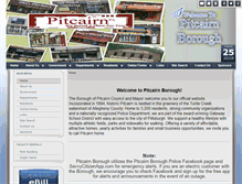 Tablet Screenshot of pitcairnborough.us
